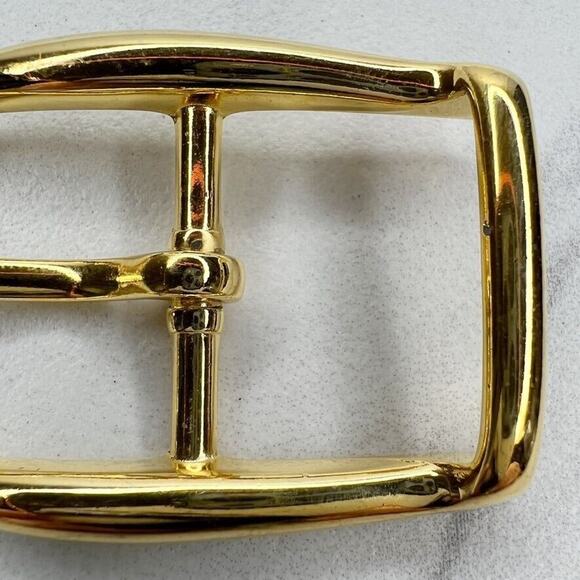 Vintage Gold Tone Simple Basic Belt Buckle for up to 1 Inch Belt - Picture 8 of 8